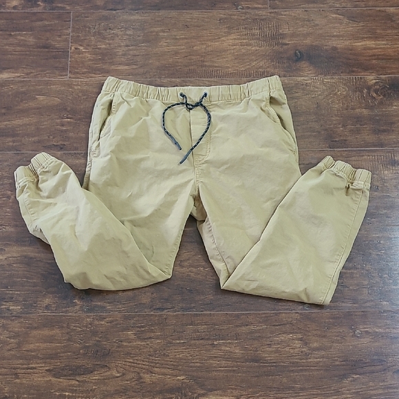 American Eagle Outfitters Other - American Eagle Men's Khaki Elastic Waist Pants Joggers Size M